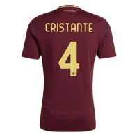 AS Roma Bryan Cristante #4 Fotballklær Hjemmedrakt 2024-25 Kortermet